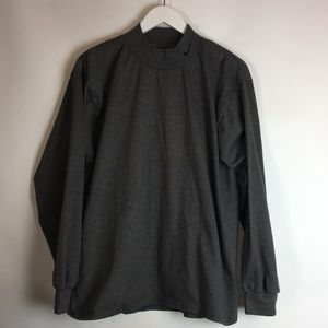Nike Men's Cotton Long Sleeve Tee Medium Gray
